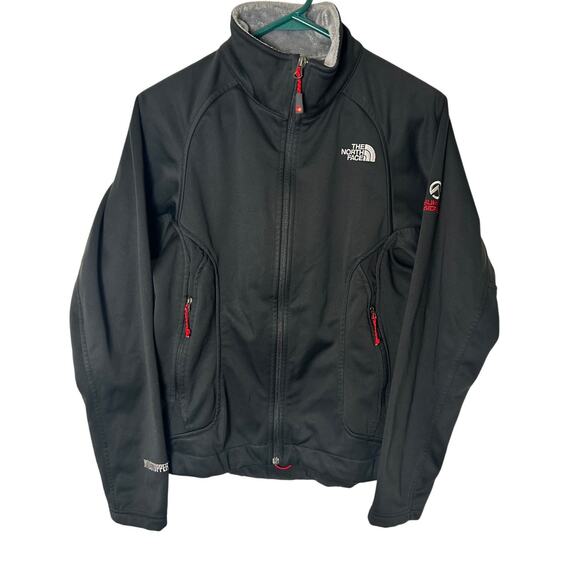 THE NORTH FACE Summit Series Women's Black Fleece Lined Wind Stopper Jacket - Picture 2 of 10